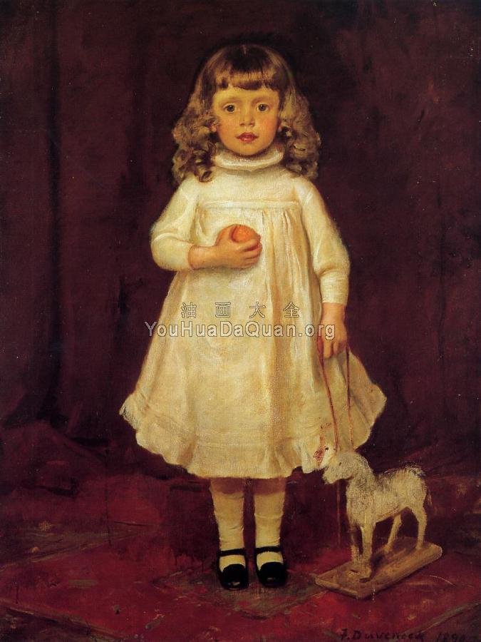 F. B. Duveneck as a Child - 弗兰克·杜韦内克